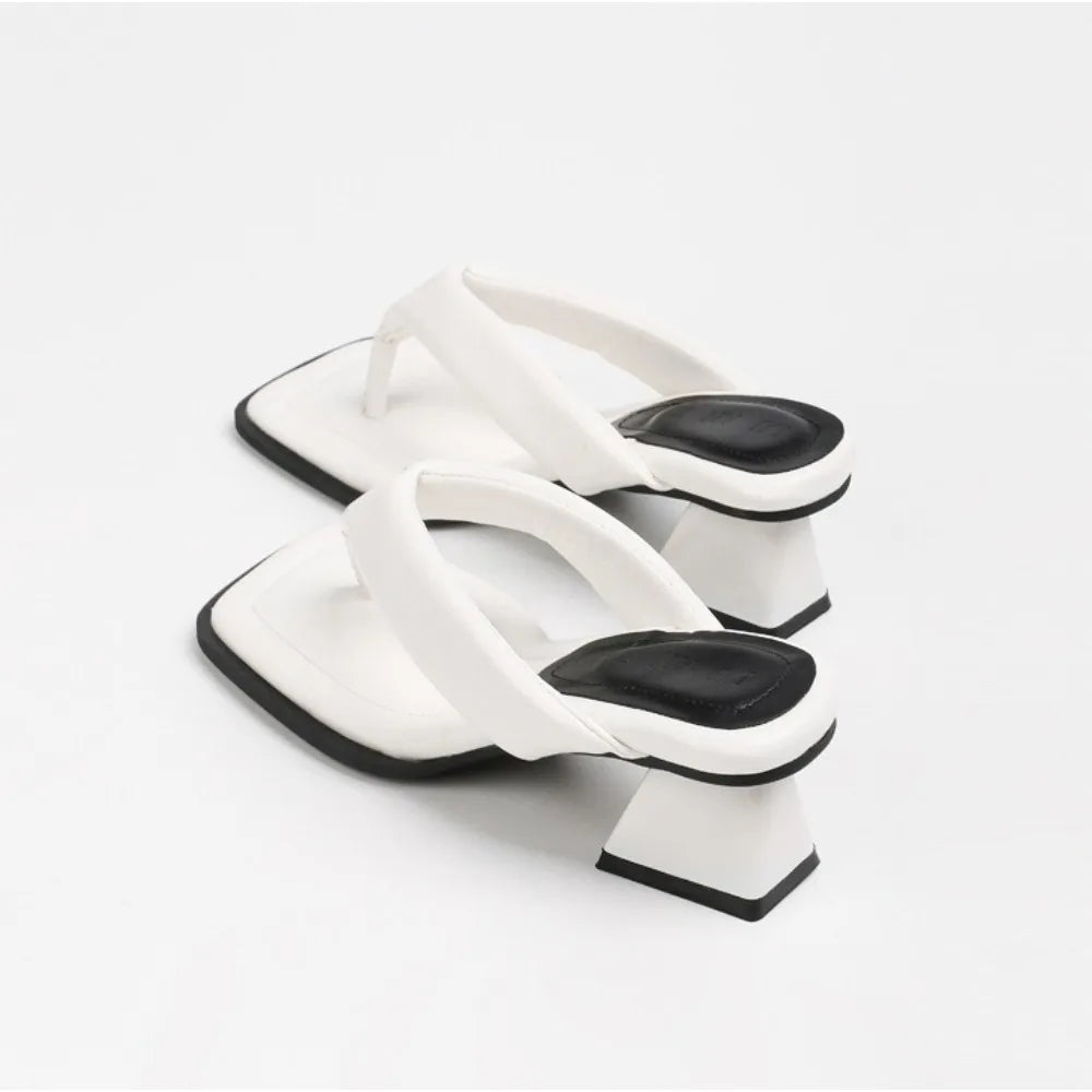 Lupa Summer Square-Toe Sandals
