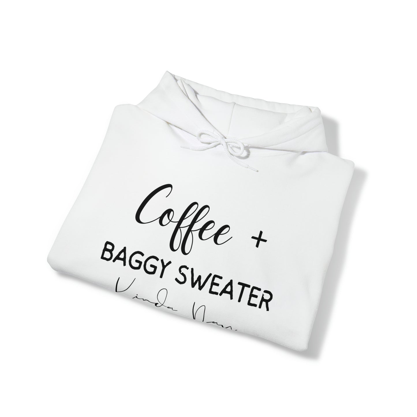 Coffee + Unisex Heavy Blend™ Hooded Sweatshirt