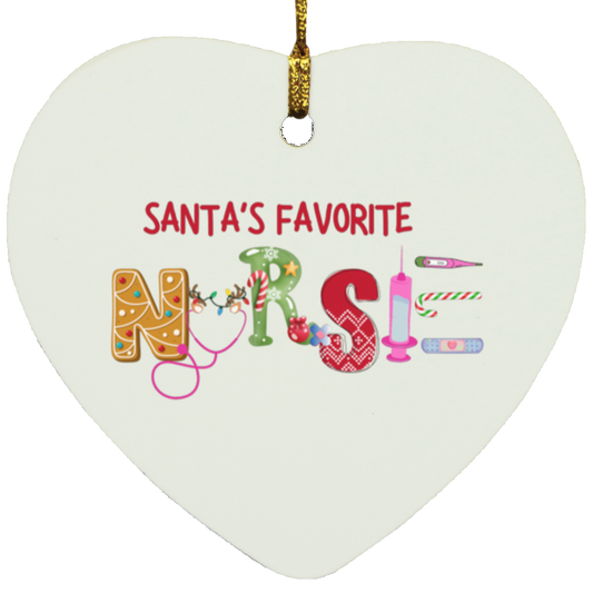 Nurse Heart Ornament