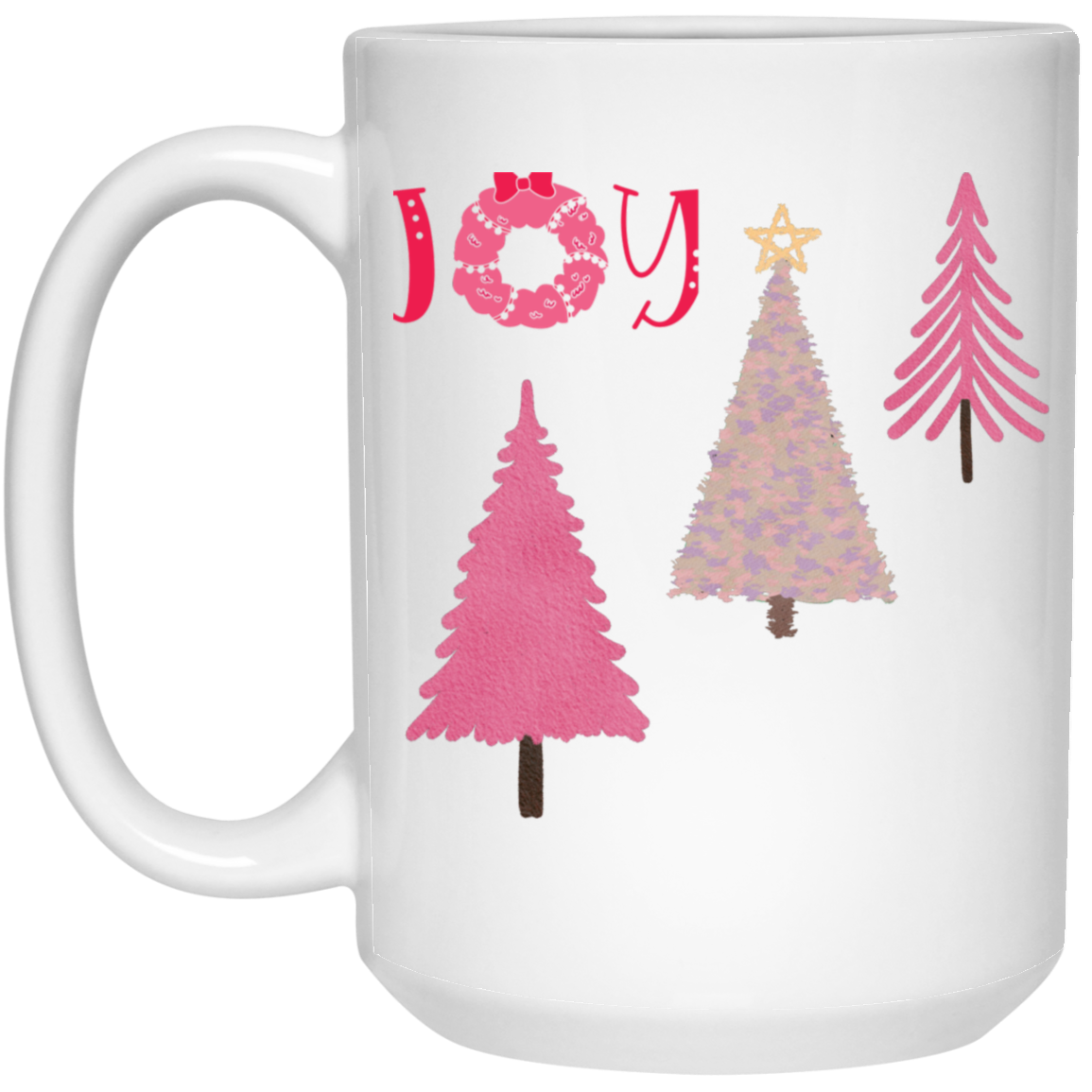 Joy 15oz White Mug