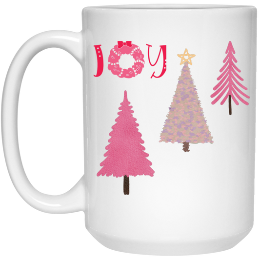 Joy 15oz White Mug