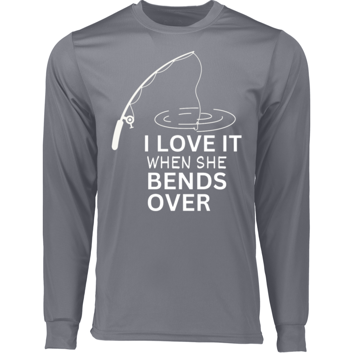 Fishing Long Sleeve Moisture-Wicking Tee