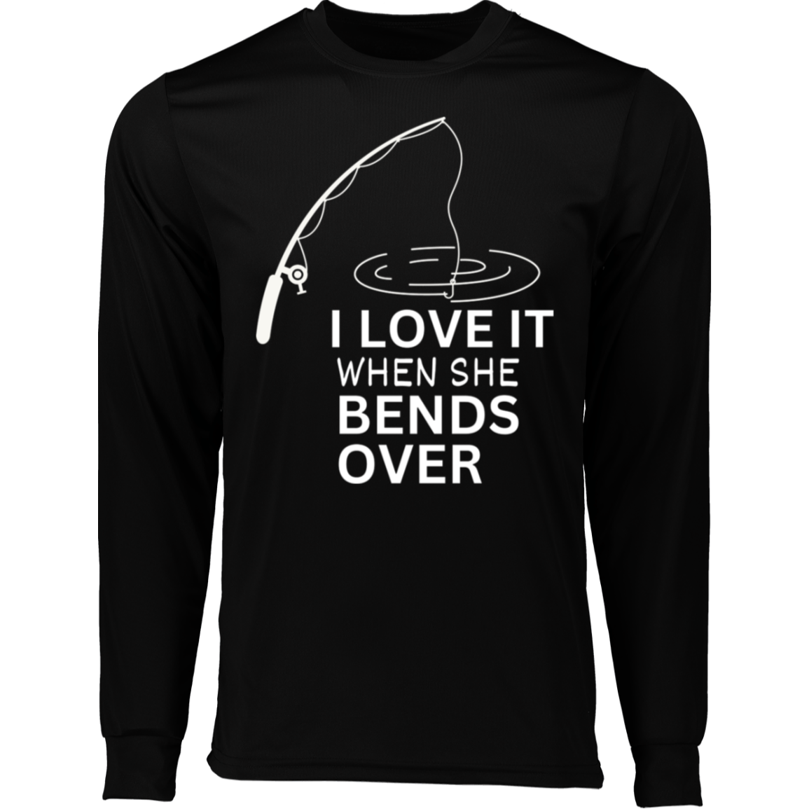 Fishing Long Sleeve Moisture-Wicking Tee