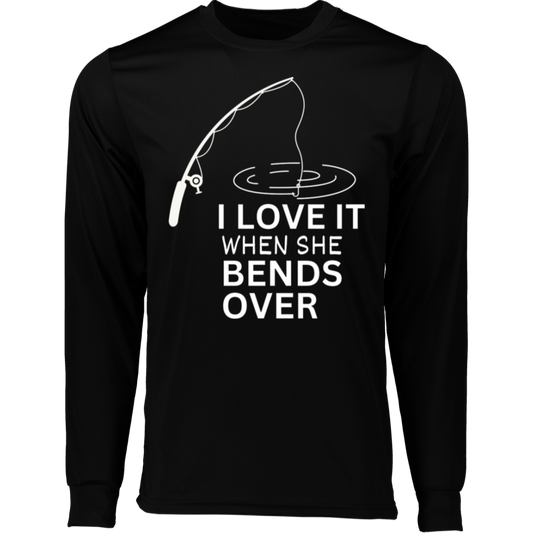 Fishing Long Sleeve Moisture-Wicking Tee