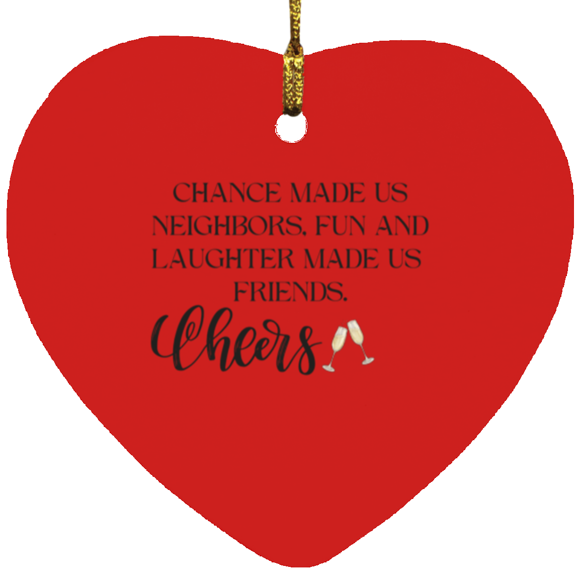 Friendship Heart Ornament