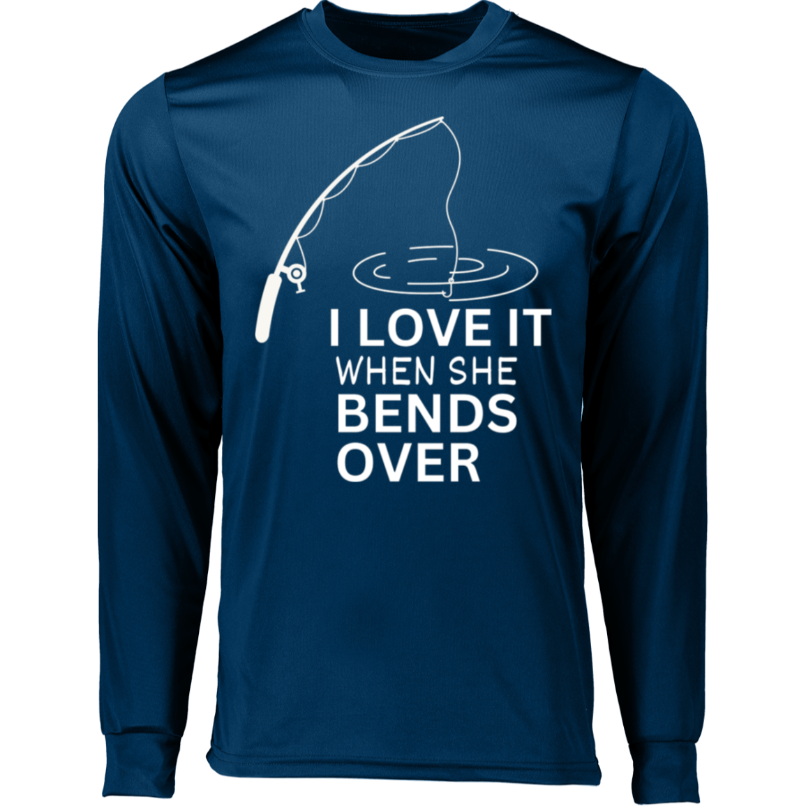 Fishing Long Sleeve Moisture-Wicking Tee