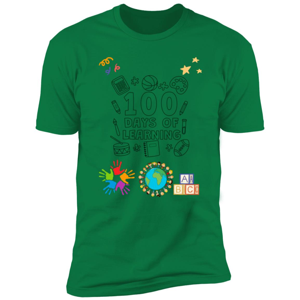 100 days of learning  (unisex) Short Sleeve Tee