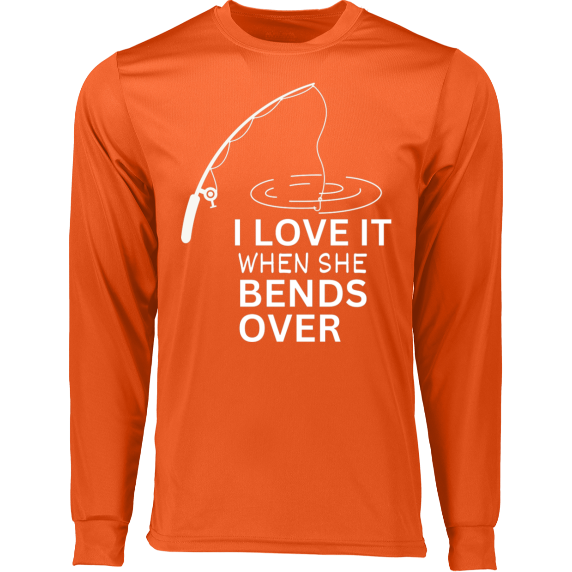 Fishing Long Sleeve Moisture-Wicking Tee