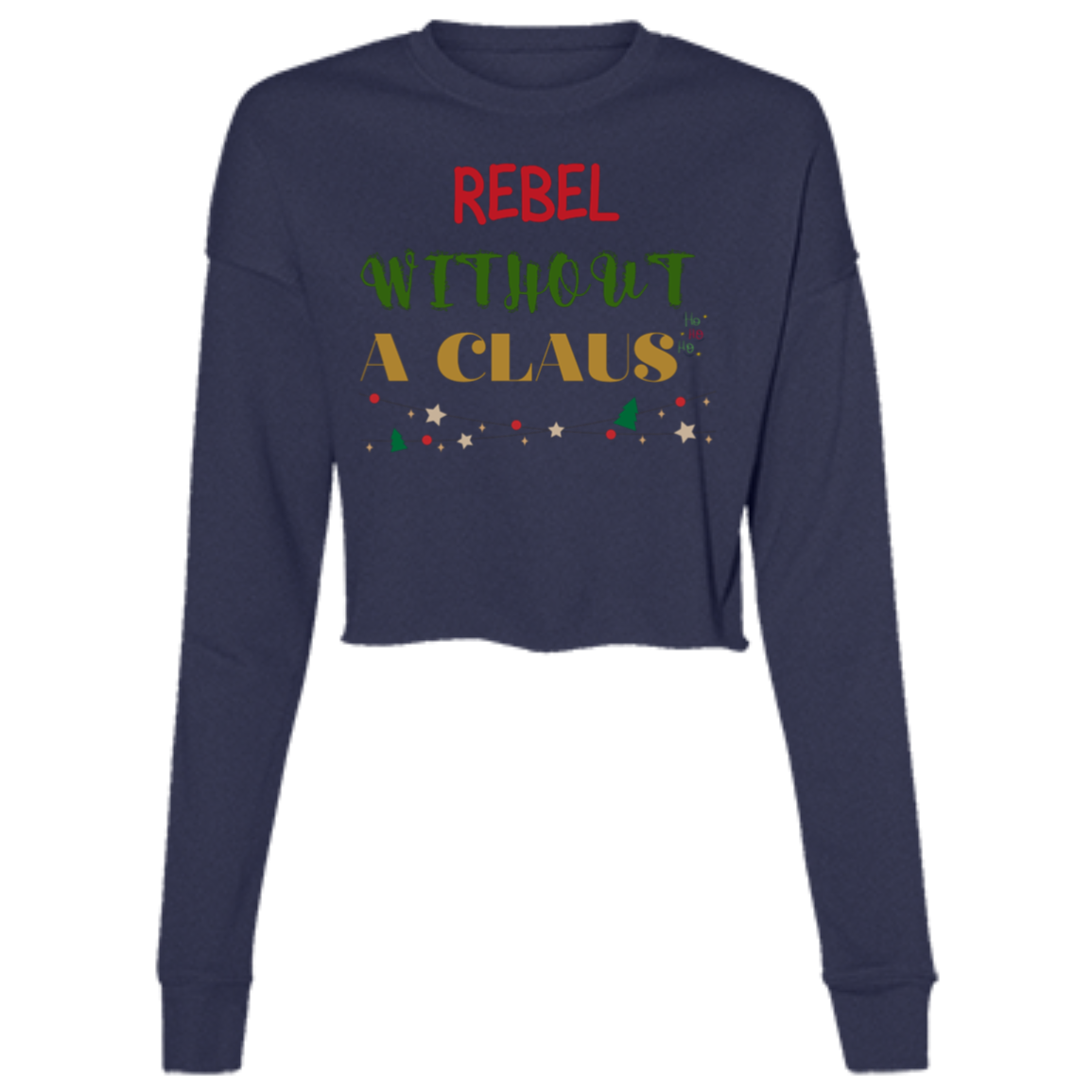 CLAUS Ladies' Cropped Fleece Crew