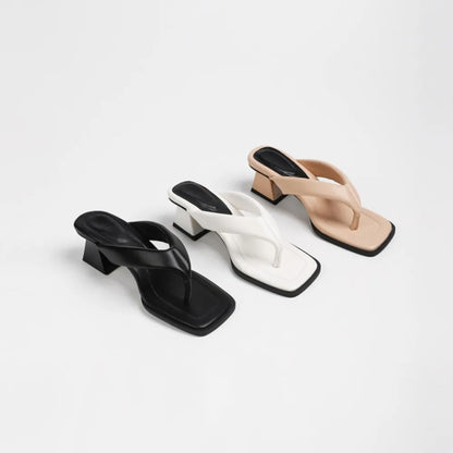 Lupa Summer Square-Toe Sandals