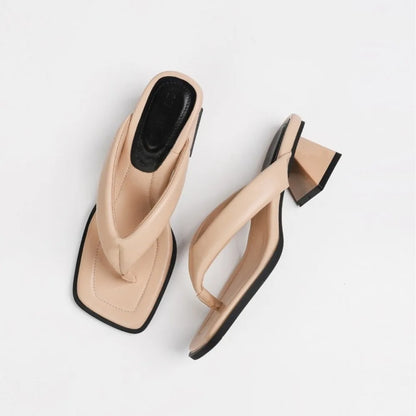 Lupa Summer Square-Toe Sandals