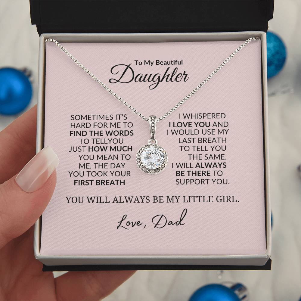 To My Beautiful  Daughter